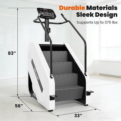 Commercial Stair Climber Machine - Heavy Duty for Cardio & Leg Workouts 💪 | Adjustable Resistance, High Capacity 🏋️‍♂️ | Perfect for Home & Gym Use
