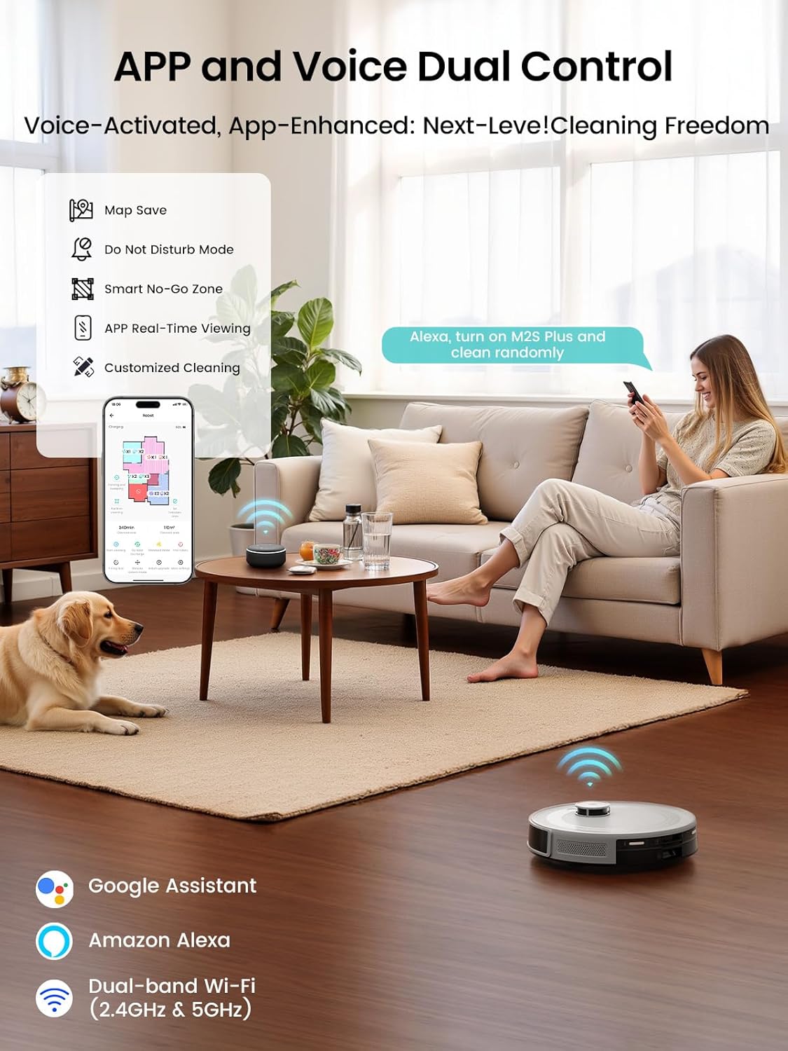 Self-Emptying Robotic Vacuum – Multi-Floor Cleaning, Smart Mapping, & Quiet Operation 🤖✨