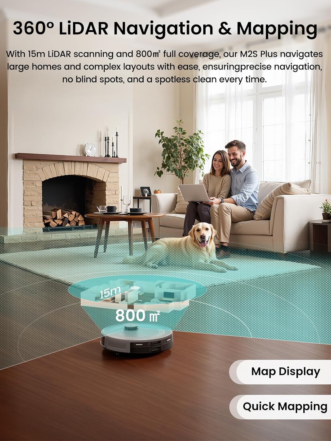 Self-Emptying Robotic Vacuum – Multi-Floor Cleaning, Smart Mapping, & Quiet Operation 🤖✨