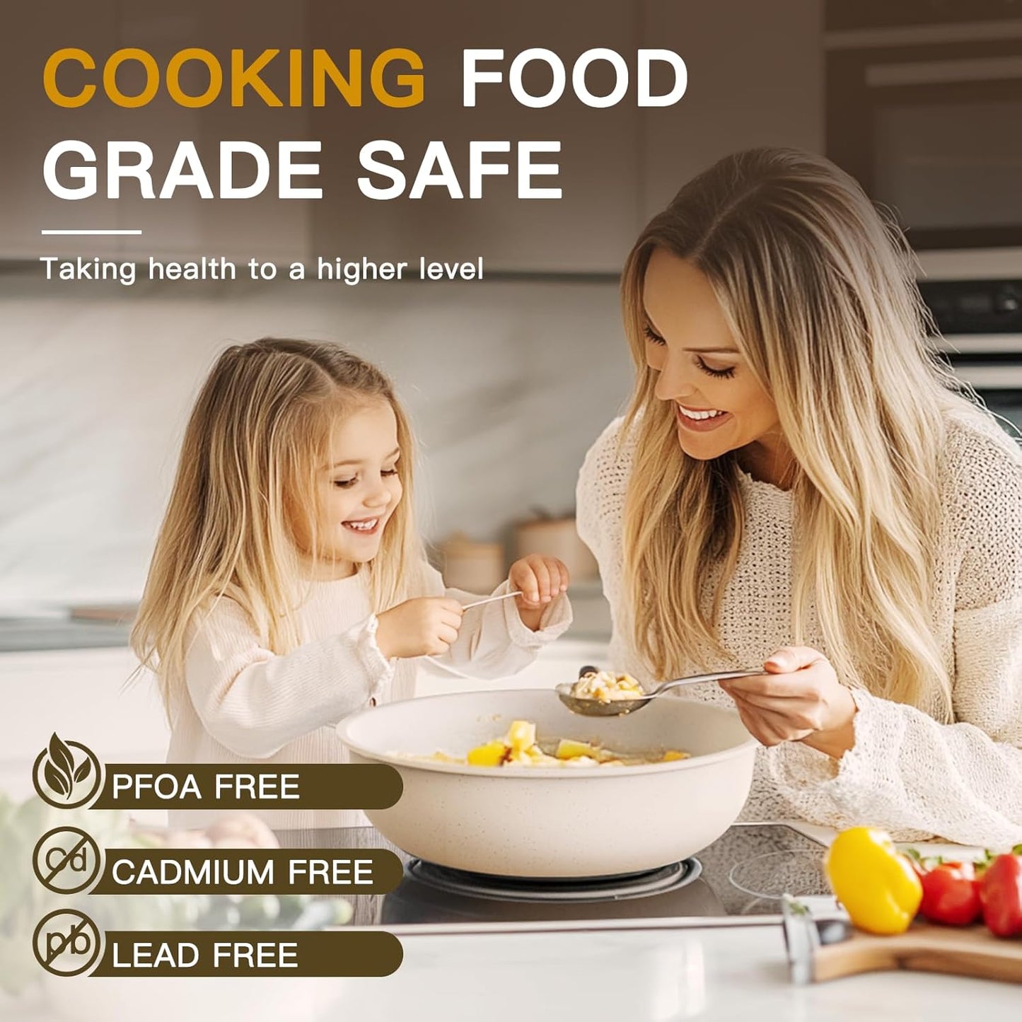 Detachable Induction Nonstick Cookware Set – Stackable, Space-Saving, Easy to Clean 🍳🔥