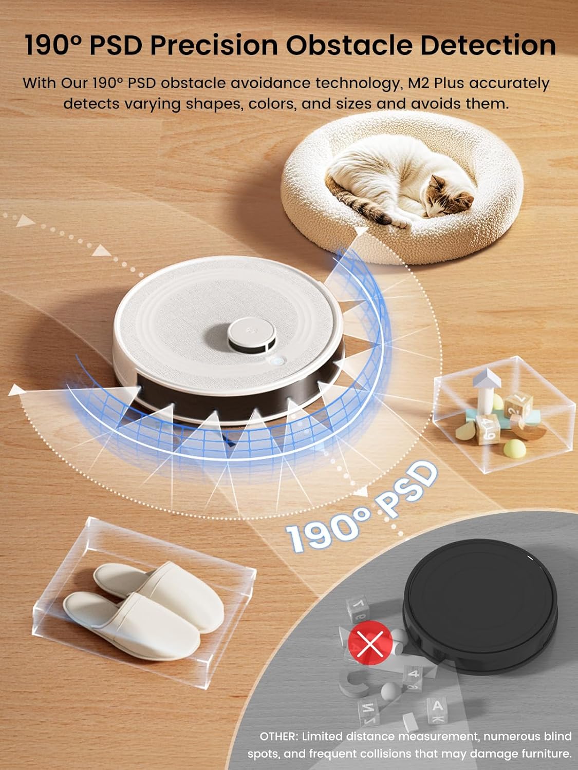 Lefant LiDAR Robot Vacuum with Smart Navigation & Self-Emptying - 6000Pa Suction, App-Controlled, Carpet Detection & More 🧹💡