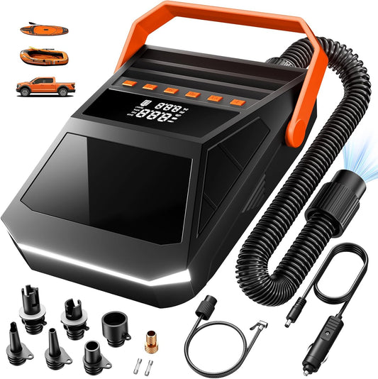 Electric Air Pump Connector – Fast Inflation for Paddleboards, Bikes & More ⛵🚴‍♂️